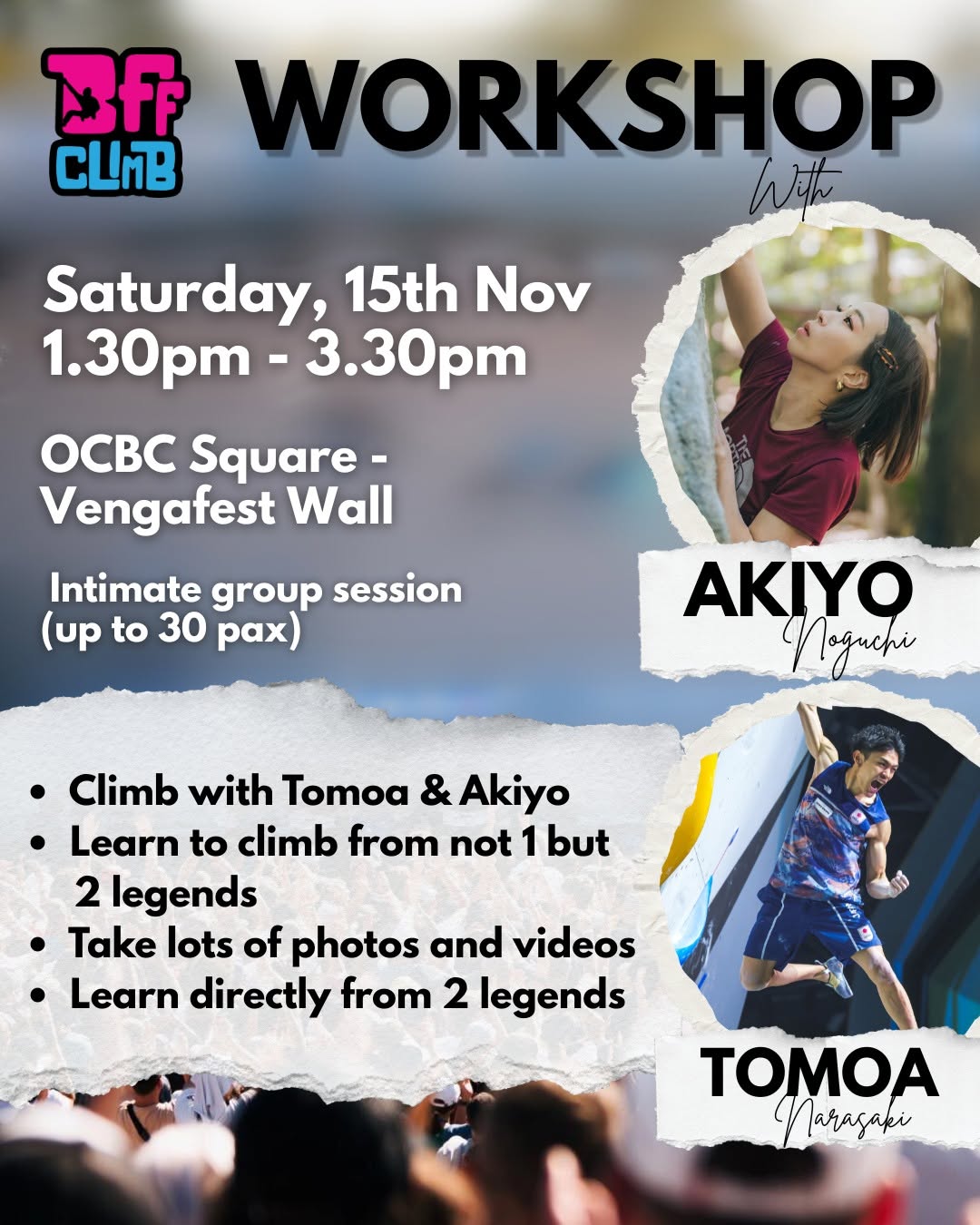 Climb with the Legends: Tomoa Narasaki & Akiyo Noguchi