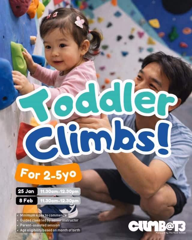 Rock Tots (Toddler Climbs)