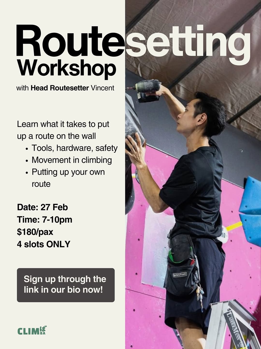 Routesetting Workshop