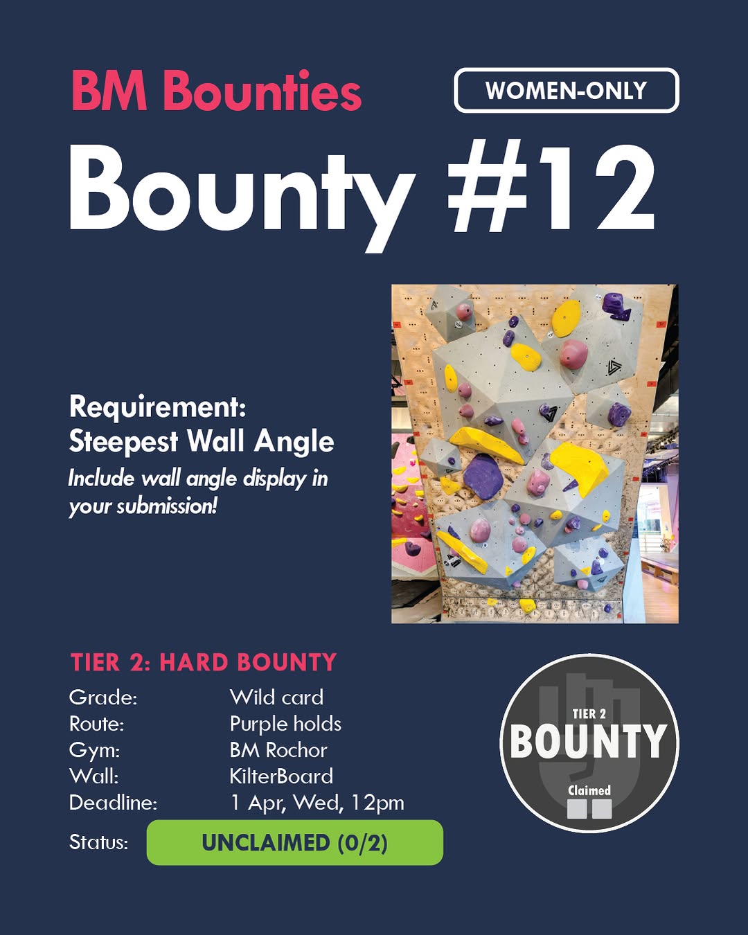 BM Bounty #12 (Women-only)