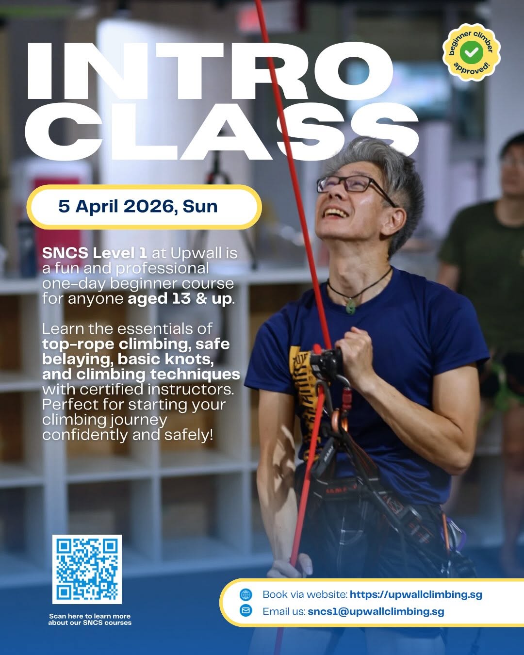 SNCS1 - Intro to Climbing Class