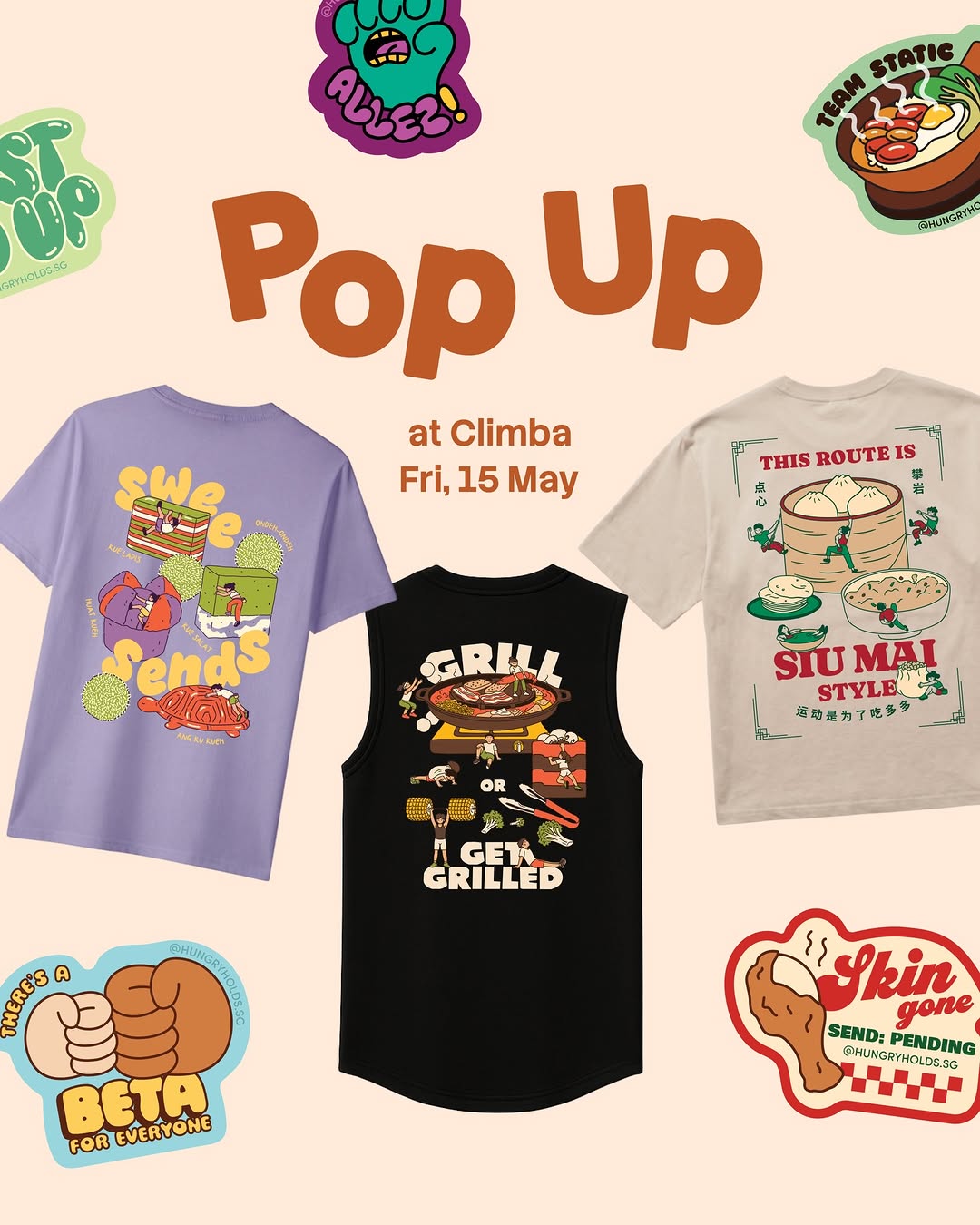 Hungry Holds Pop Up at Climba