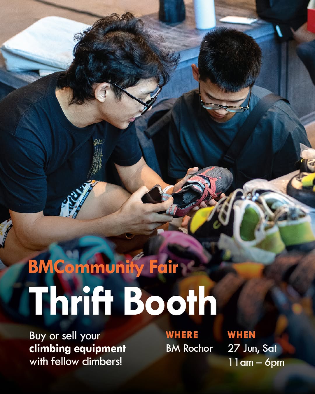BM Thrift Booth at BMCommunity Fair