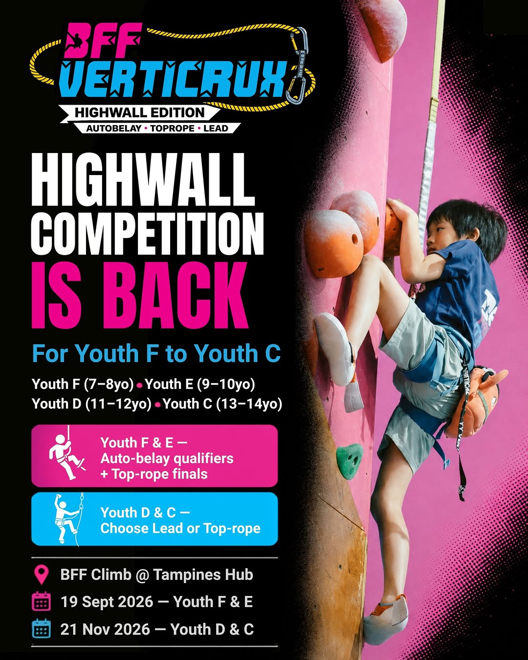 BFF Verticrux Highwall Edition (Youth F & E)