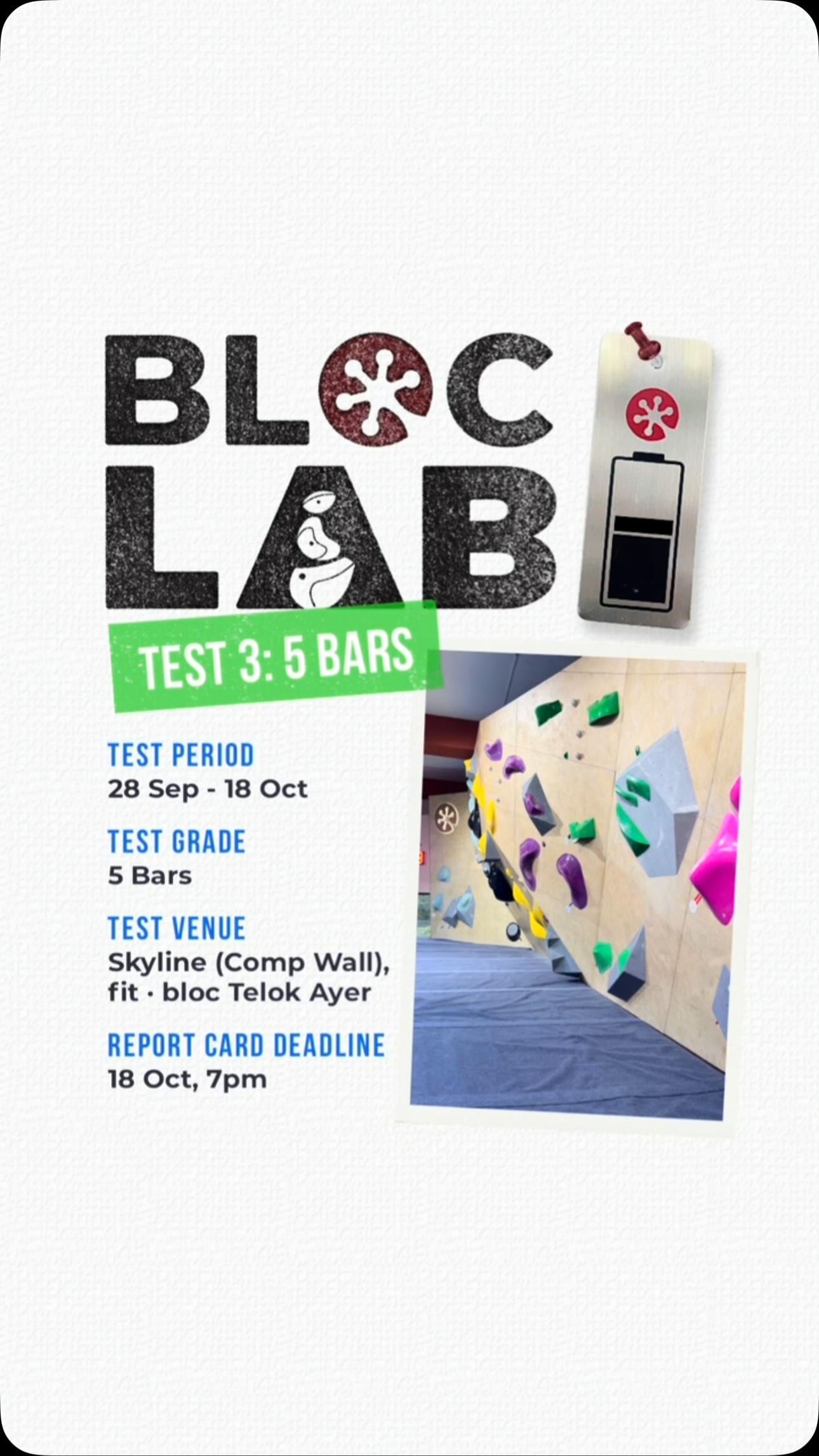 BlocLab Test 3: 5 Bars