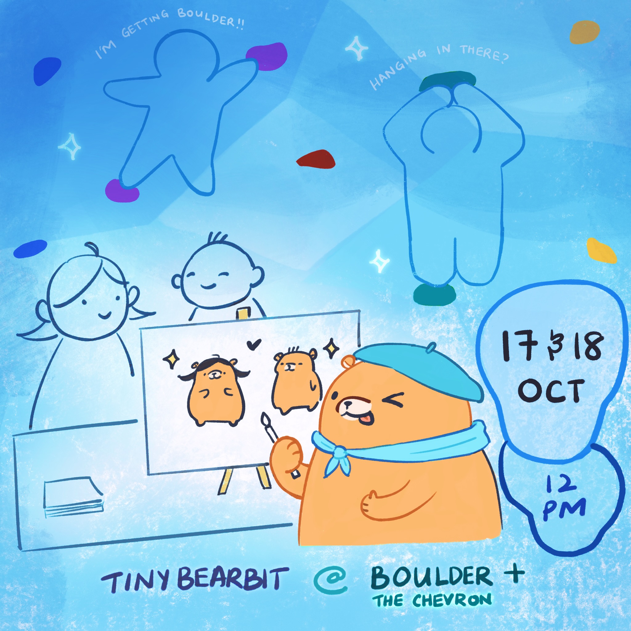 Tinybearbit Pop-up at Boulder+ The Chevrons